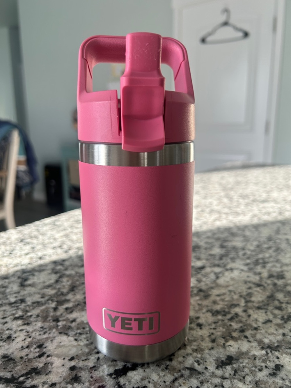 Yeti Pink Insulated Bottle with Handle 12oz